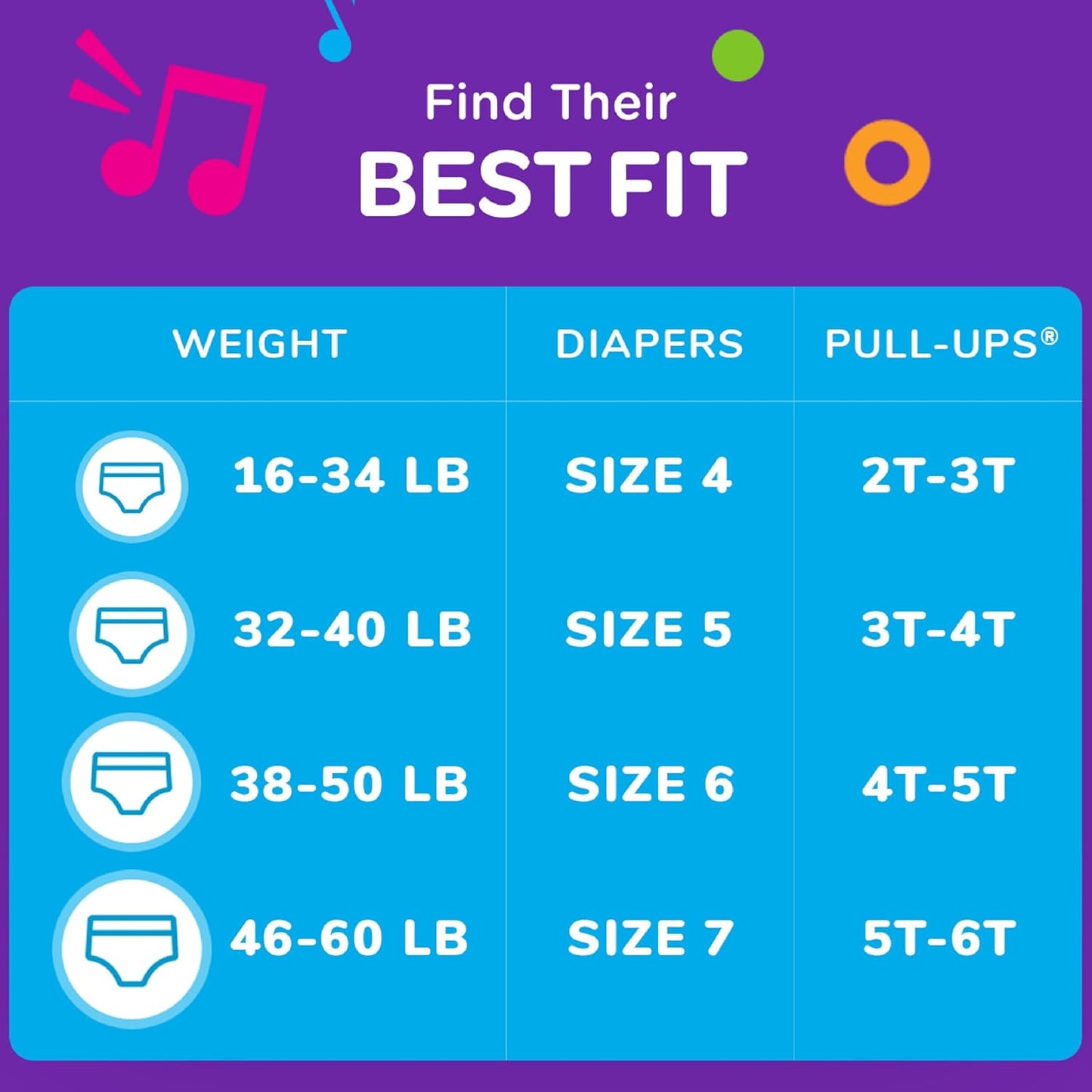 Huggies Pull-ups 3T-4T, 66 Count, Pullups, 32-40 lbs Boys Training Pants