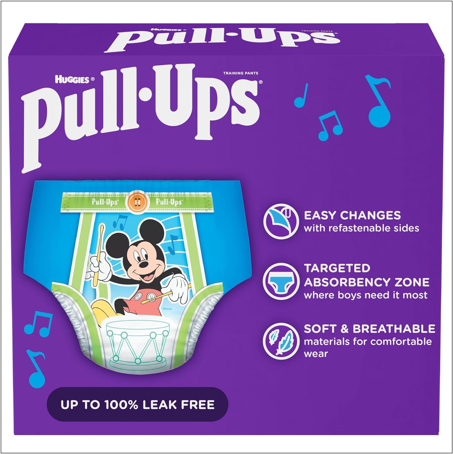 Huggies Pull-ups 3T-4T, 66 Count, Pullups, 32-40 lbs Boys Training Pants