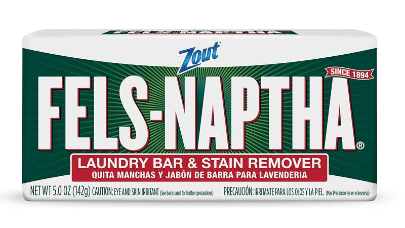 Fels Naptha Laundry Soap Bar - 5.0 oz