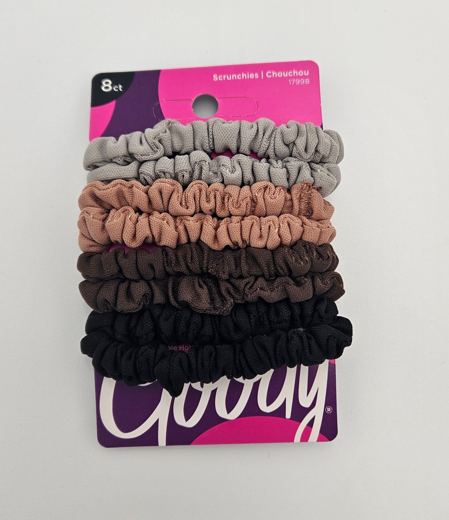 Goody Ouchless Skinny Scrunchies 8 ct