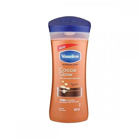 Lotion, Vaseline Intensive Care, Cocoa Glow, 400ml