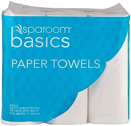 Sparoom Basics, Paper Towels, 6 Rolls