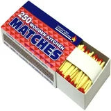 Matches, 250ct, 2pk