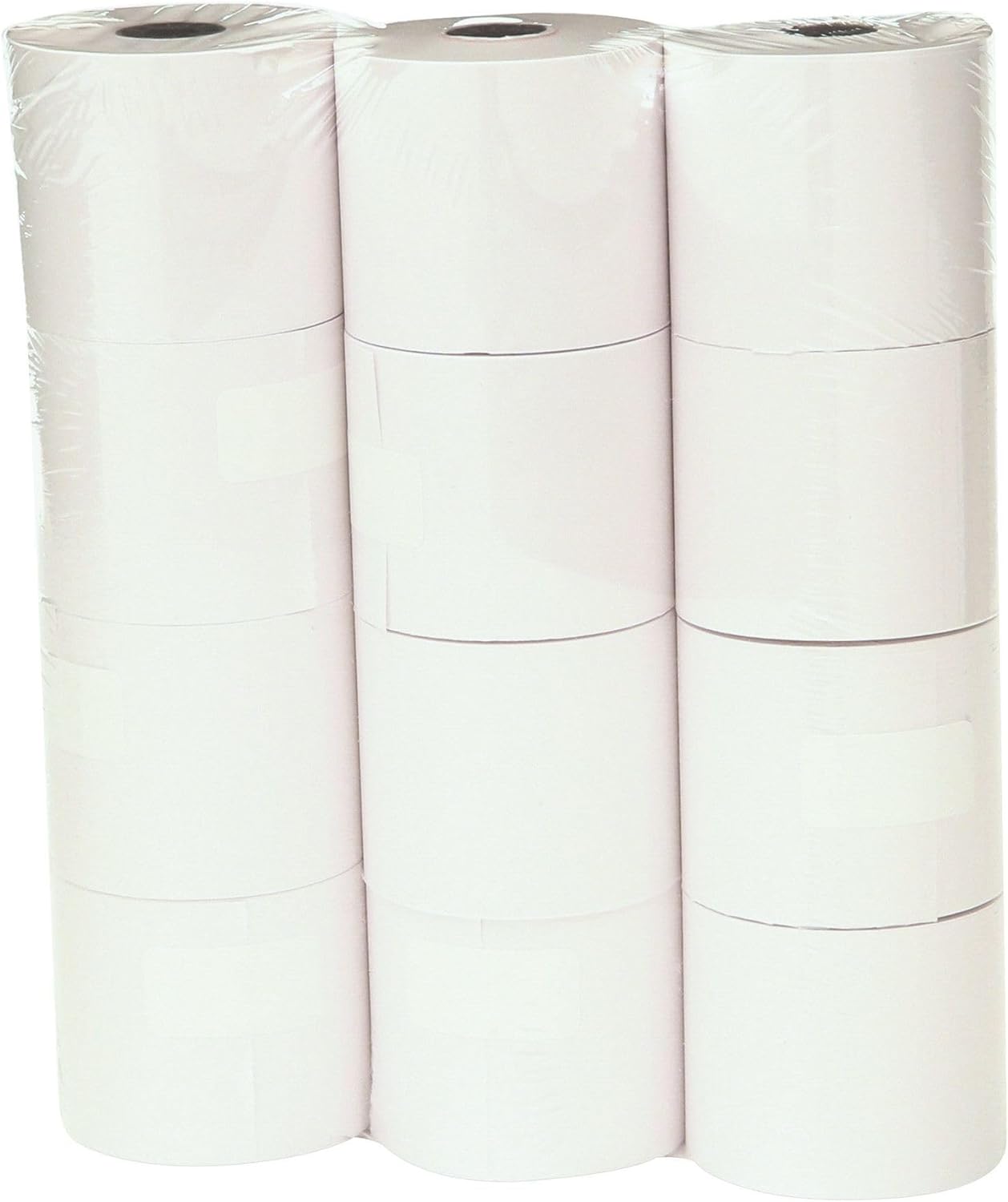 Universal Impact and Inkjet Print Bond Paper Rolls, Adding Machine Tape, 0.5" Core, 2.25" x 150 ft, White, 12/Pack