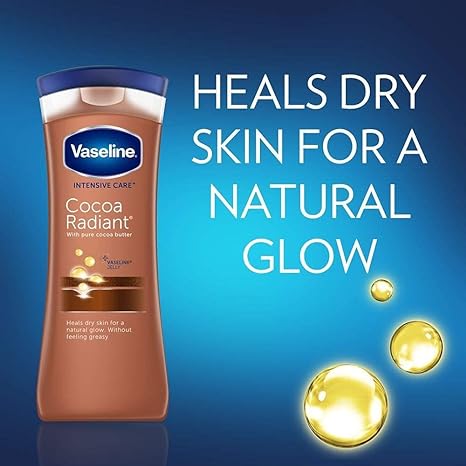 Lotion, Vaseline Intensive Care, Cocoa Glow, 400ml