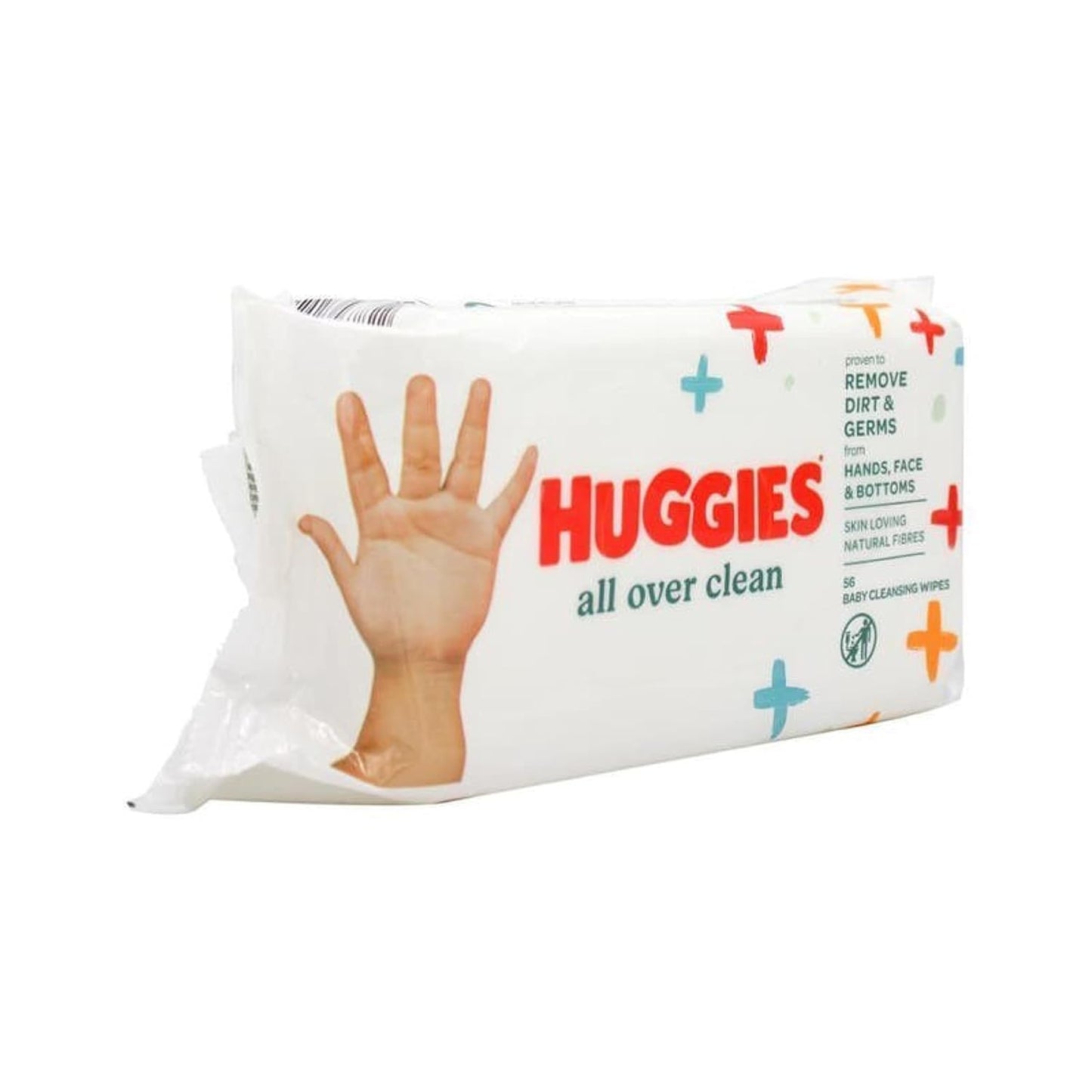 HUGGIES Baby Wipes, All Over Clean, Baby Wipes, 560 Wipes, Refills With Resealable Tape Top, 10 Cases of 56 wipes