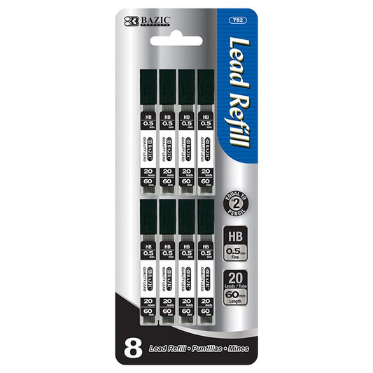 Pencil Lead, 20 Ct. 0.5 mm Mechanical Pencil Lead, Refills (8/Pack)