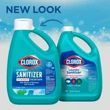 Clorox Laundry Sanitizer, 0% Bleach, Color Safe, Clean Linen, 80 Fluid Ounces