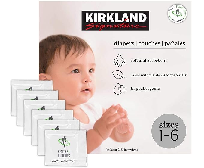 Kirkland Diapers, Size 2, 174 ct