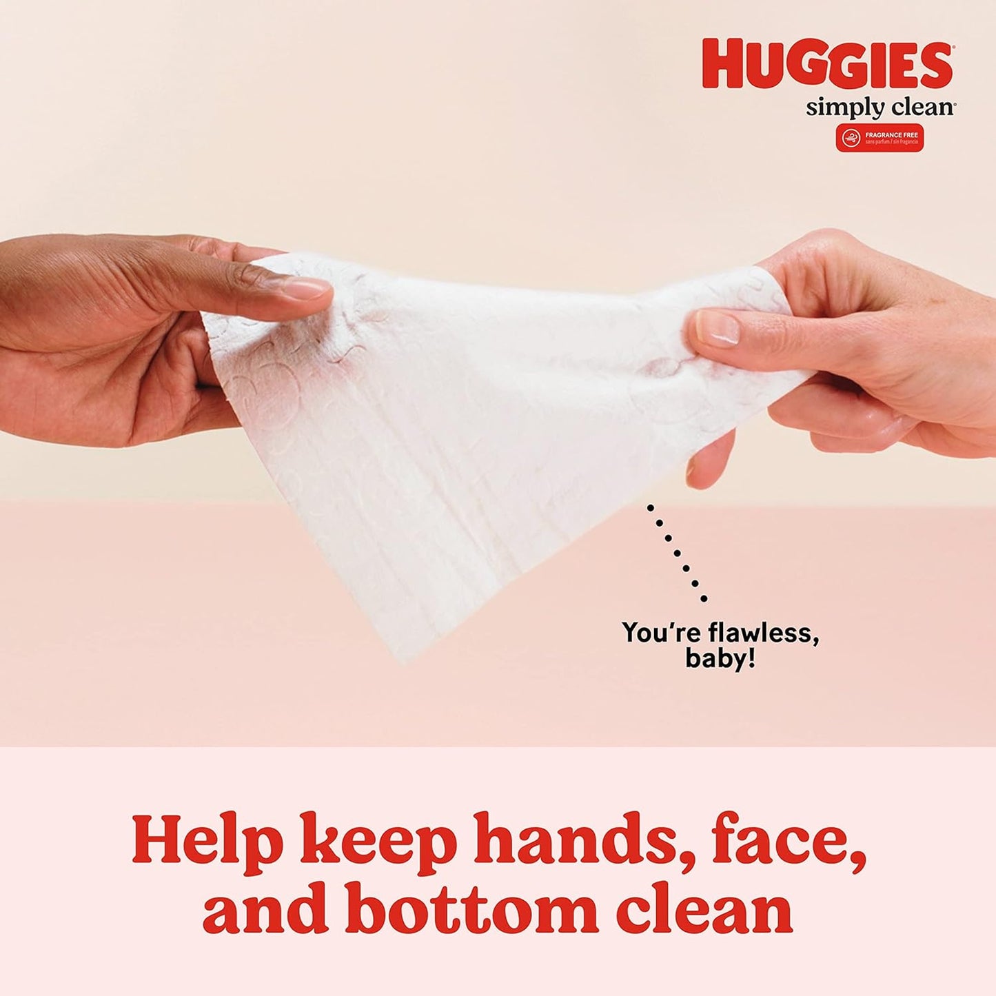 Huggies Wipes, Fragrance Free, Simply Clean, 64 ct Packs, 704 Wipes Total