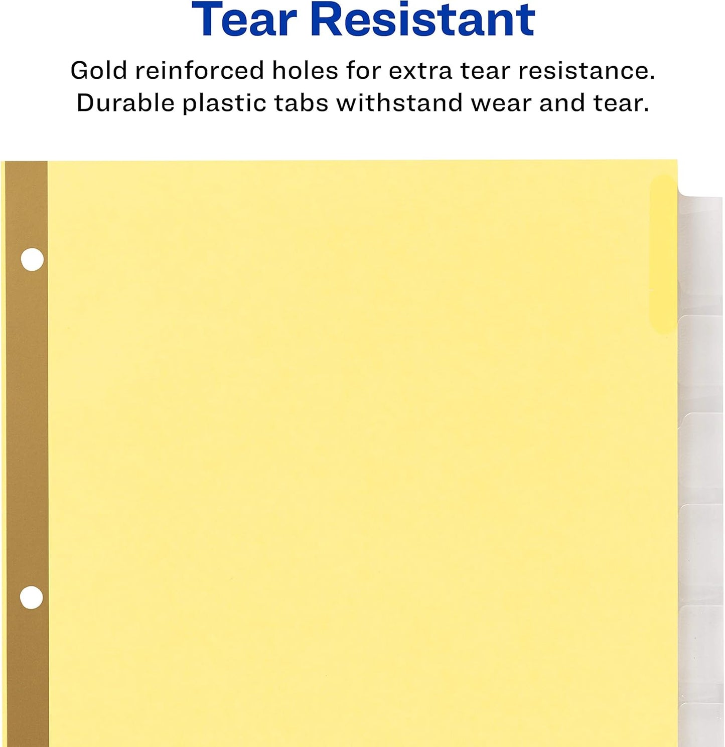 Big Tab Dividers 8 Pack