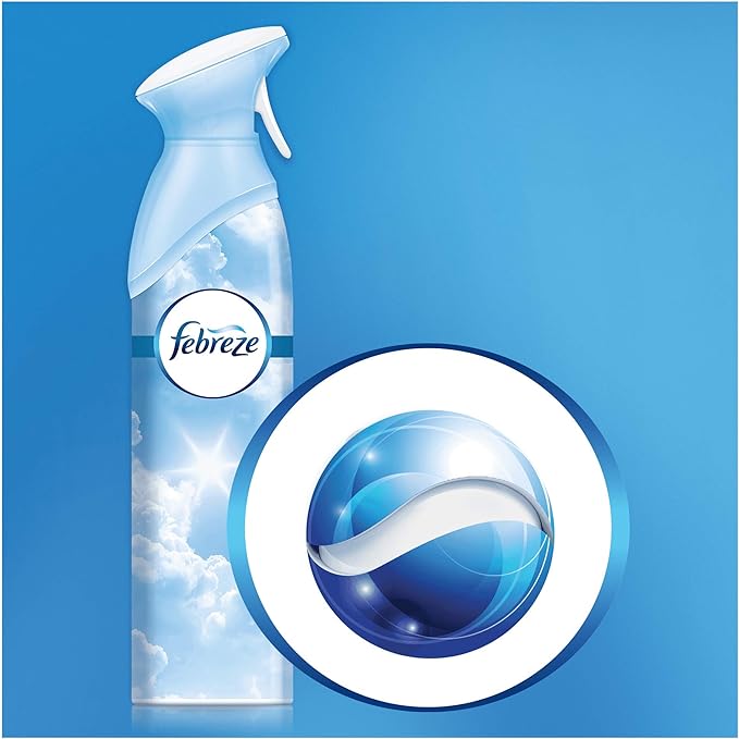 Febreze Air Freshener Spray Spring Awakening Scent, Eliminates Odors, 300 ML