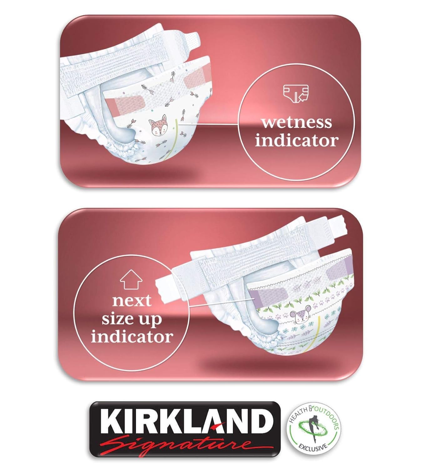 Kirkland Diapers, Size 2, 174 ct