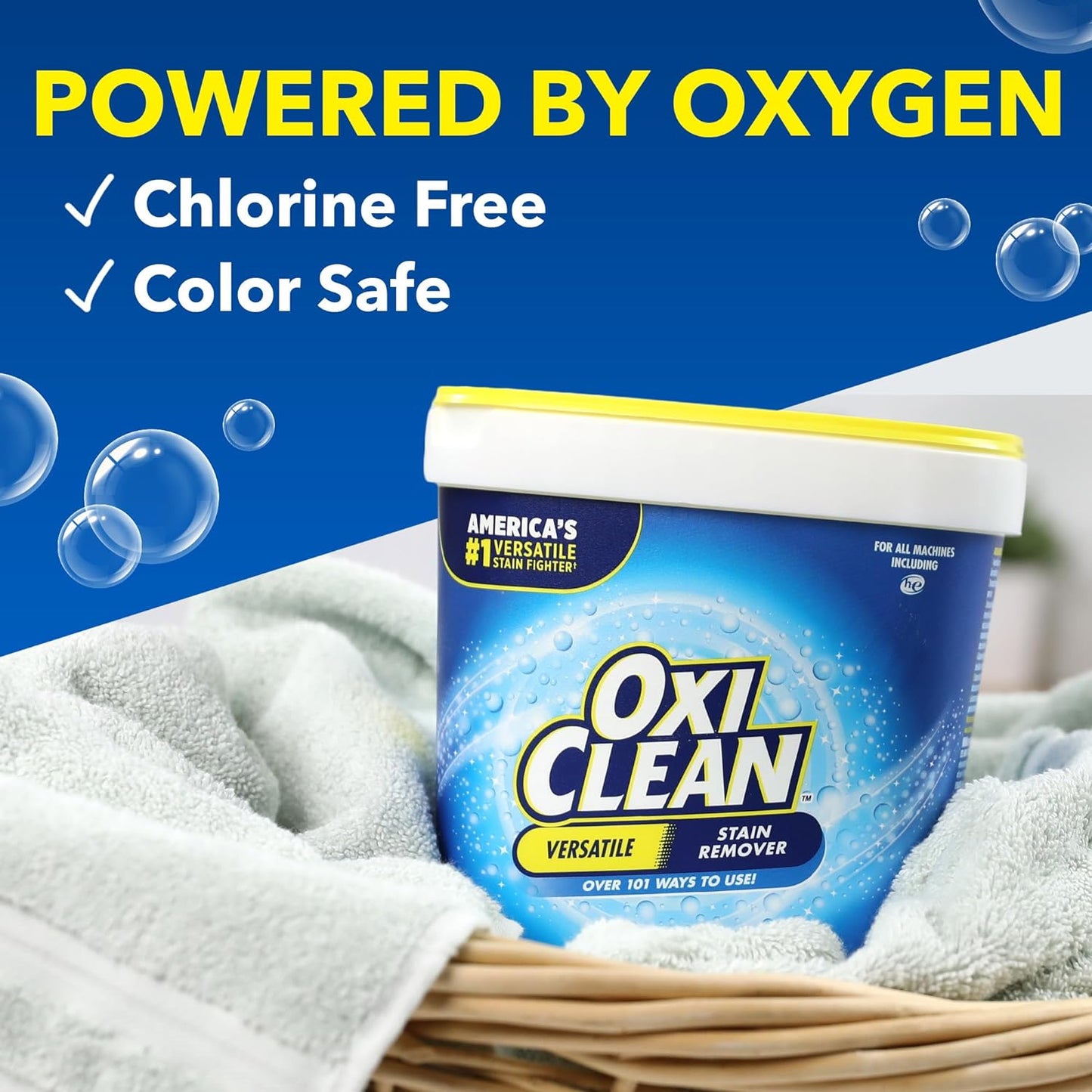 OxiClean Versatile Stain Remover Powder, 7.22lbs