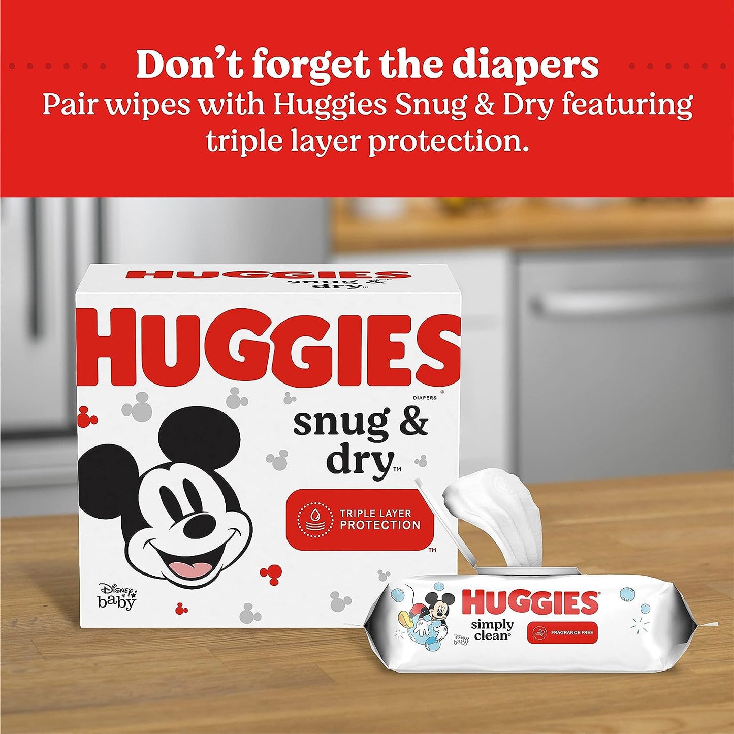 Huggies Wipes, Fragrance Free, Simply Clean, 64 ct Packs, 704 Wipes Total