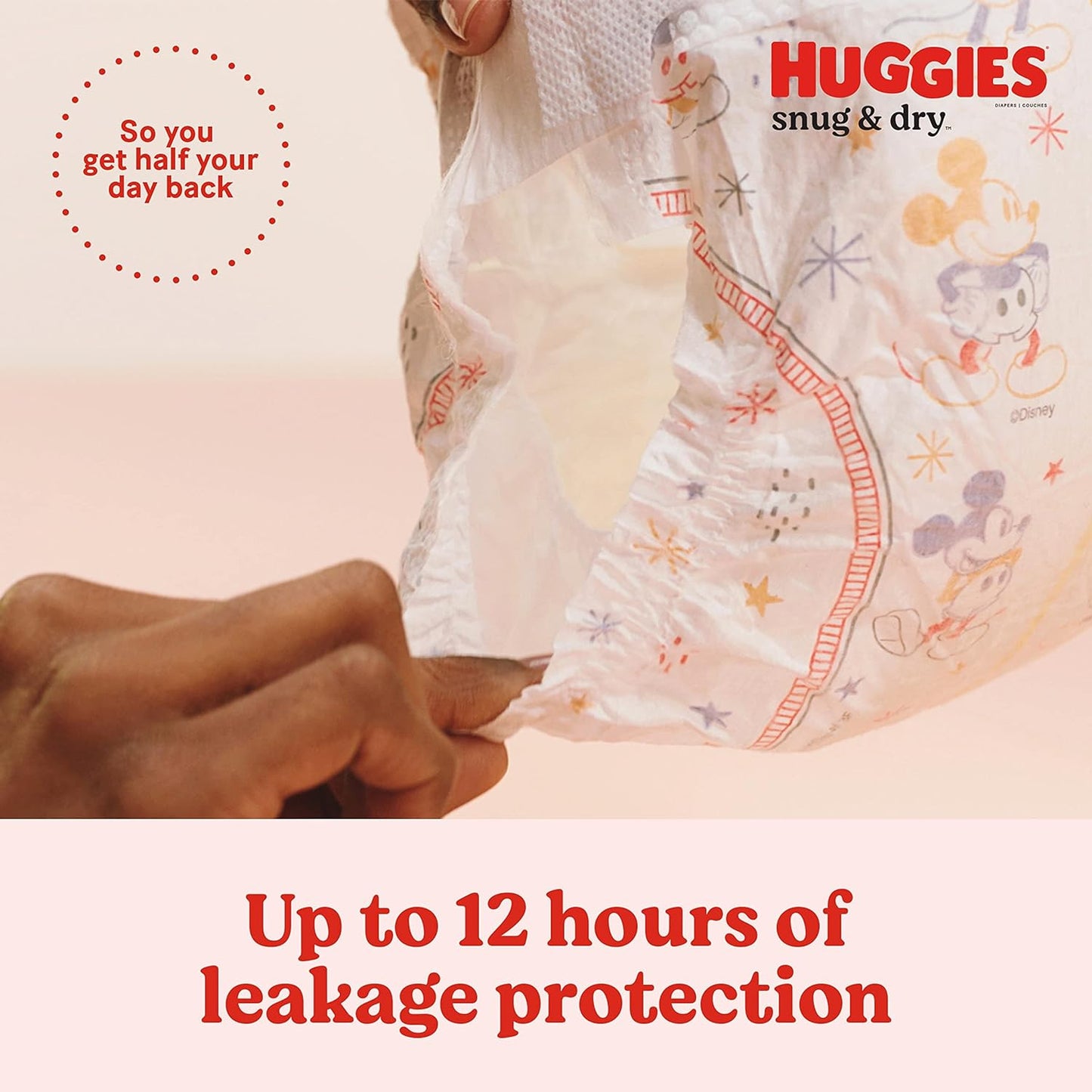 Huggies Size 4 Diapers, 148 Count, Snug & Dry, Fragrance Free