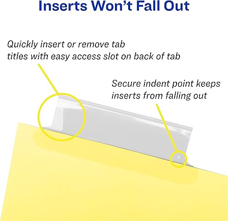 Big Tab Dividers 8 Pack