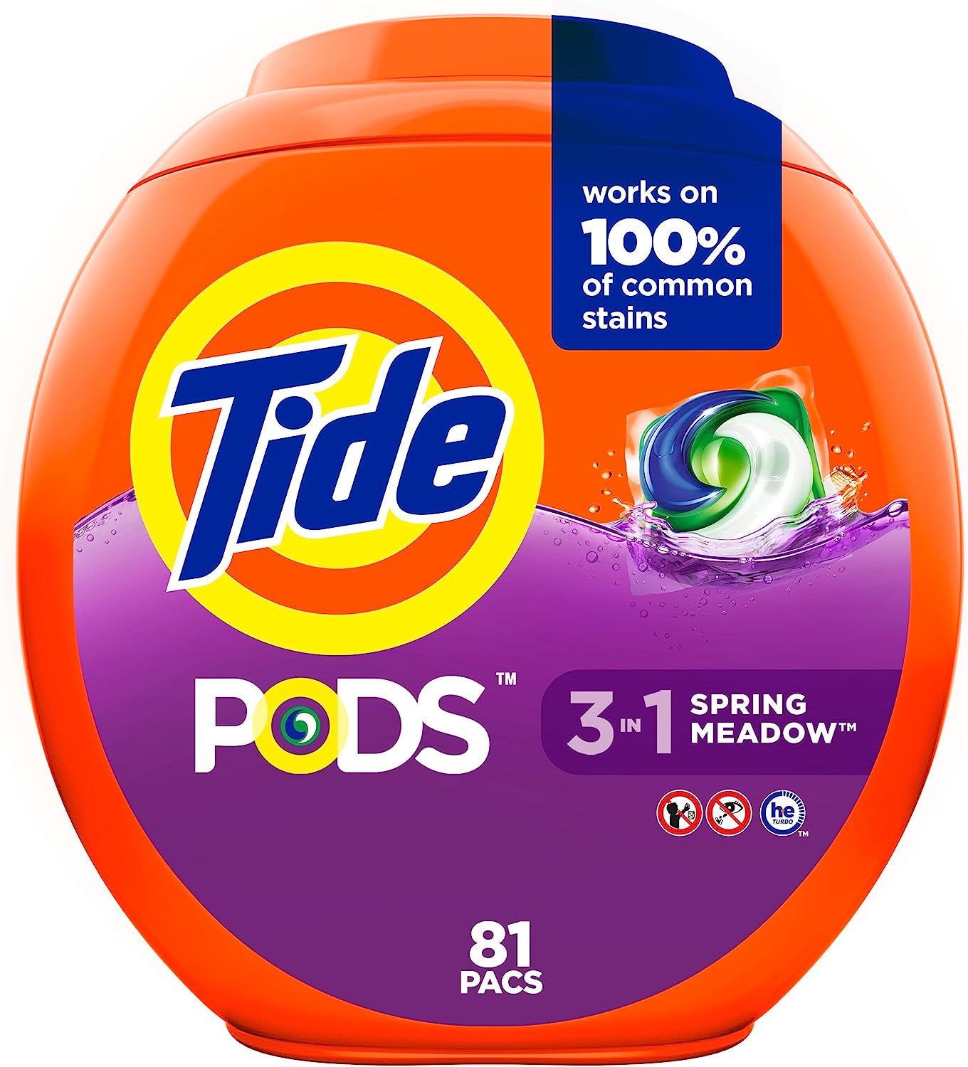 Tide Pods, 81ct, Detergent