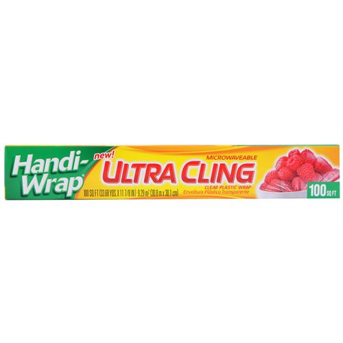 HANDI-WRAP ULTRA CLING, 80 SQ FT, SARAN WRAP, PLASTIC WRAP