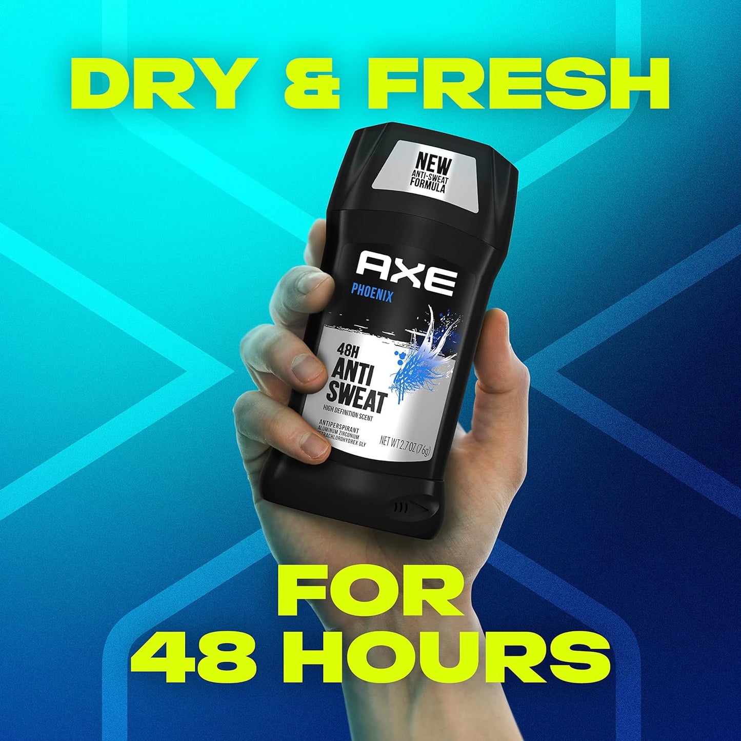 Axe Deodorant, Deo Phoenix, Anti Sweat, 48 HR Fresh & Dry, 2.7 oz