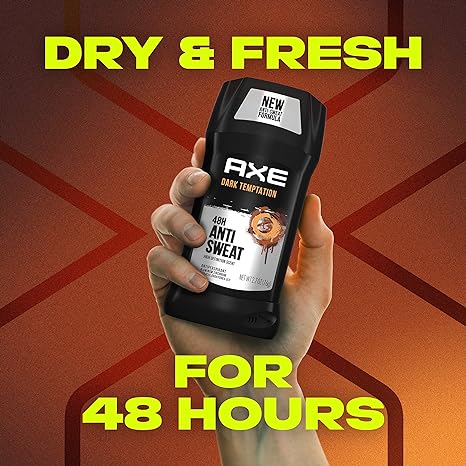 Axe Deodorant, Dark Temptation, Anti Sweat, 2.7oz