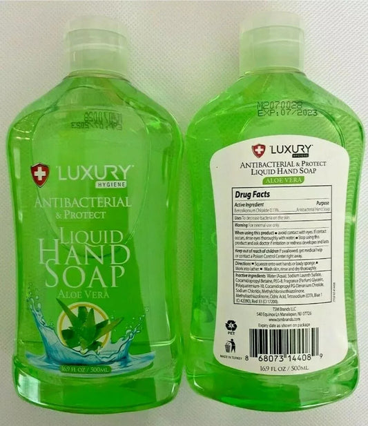 Aloe Antibacterial Liquid Hand Soap 16.9 oz