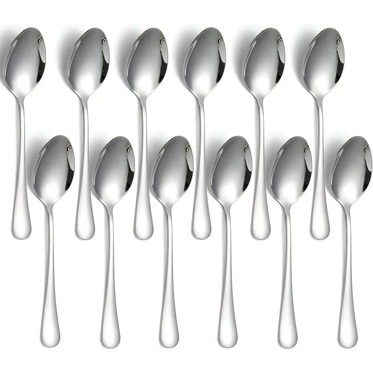 Stainless Steel Tea Spoons, 24 spoons, 18/0 Stainless Steel, Flatware