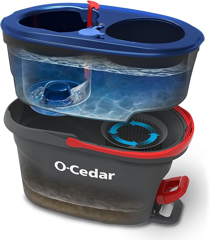 O-Cedar Spin Mop and Bucket