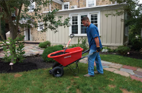 WHEELBARROW, CRAFTSMAN, 6-CU FT POLY