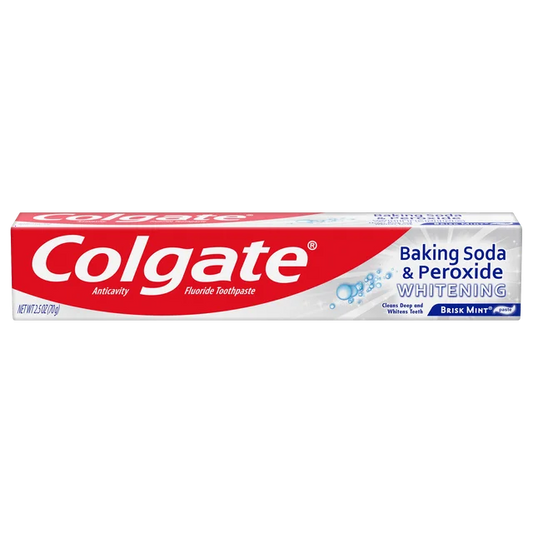 TOOTHPASTE COLGATE, BAKING SODA & Peroxide, 2.5 OZ Tooth Paste