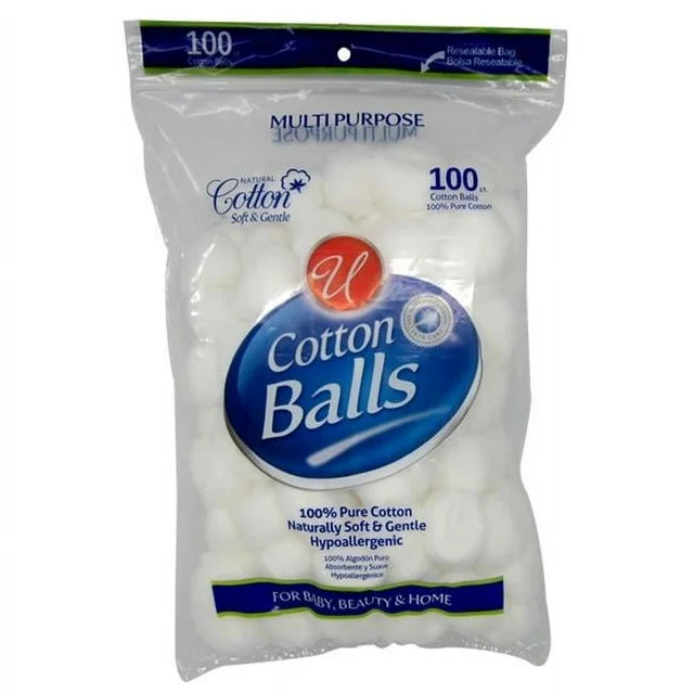 Cotton balls, Amoray, 100ct