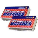 Matches, 250ct, 2pk