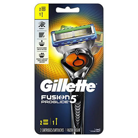 Gillette Fusion5 ProGlide Men's Razor, 2 Cartridges