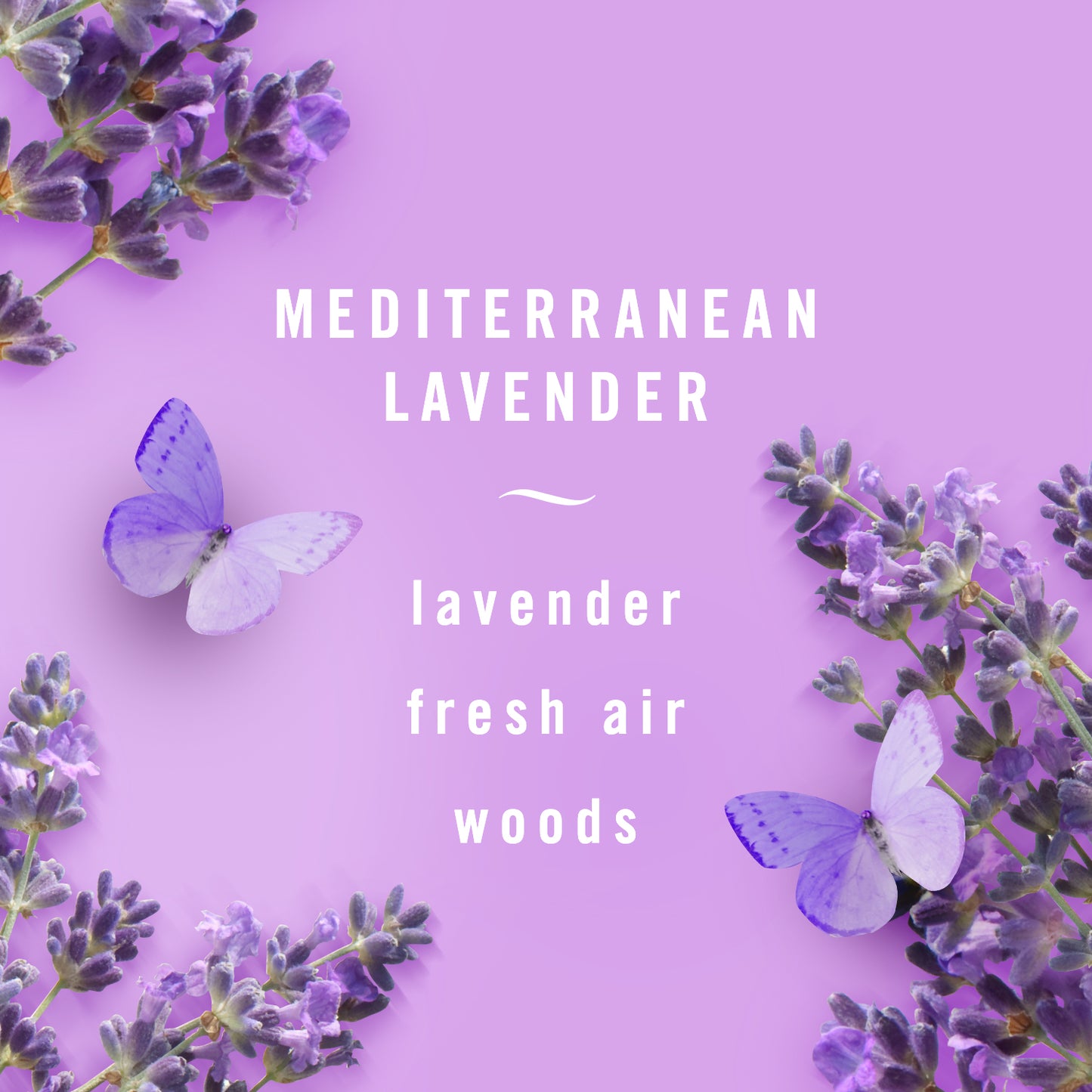 Febreze Odor-Fighting Air Freshener, Mediterranean Lavender, 8.8 oz - 2 ct