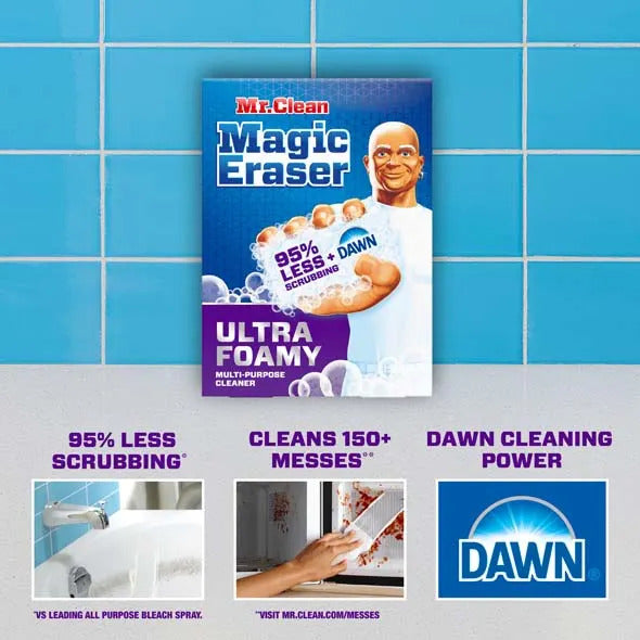 Mr. Clean Magic Eraser Ultra Foamy Multi-Purpose Cleaner - 3ct