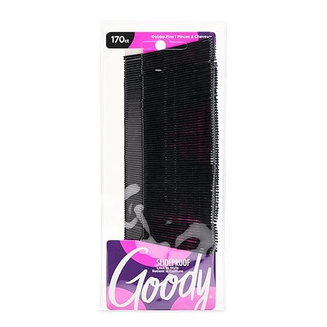 Goody Bobby Pins, Black, 170 count