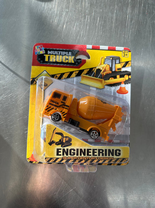 Multiple Truck Engendering Construction Truck