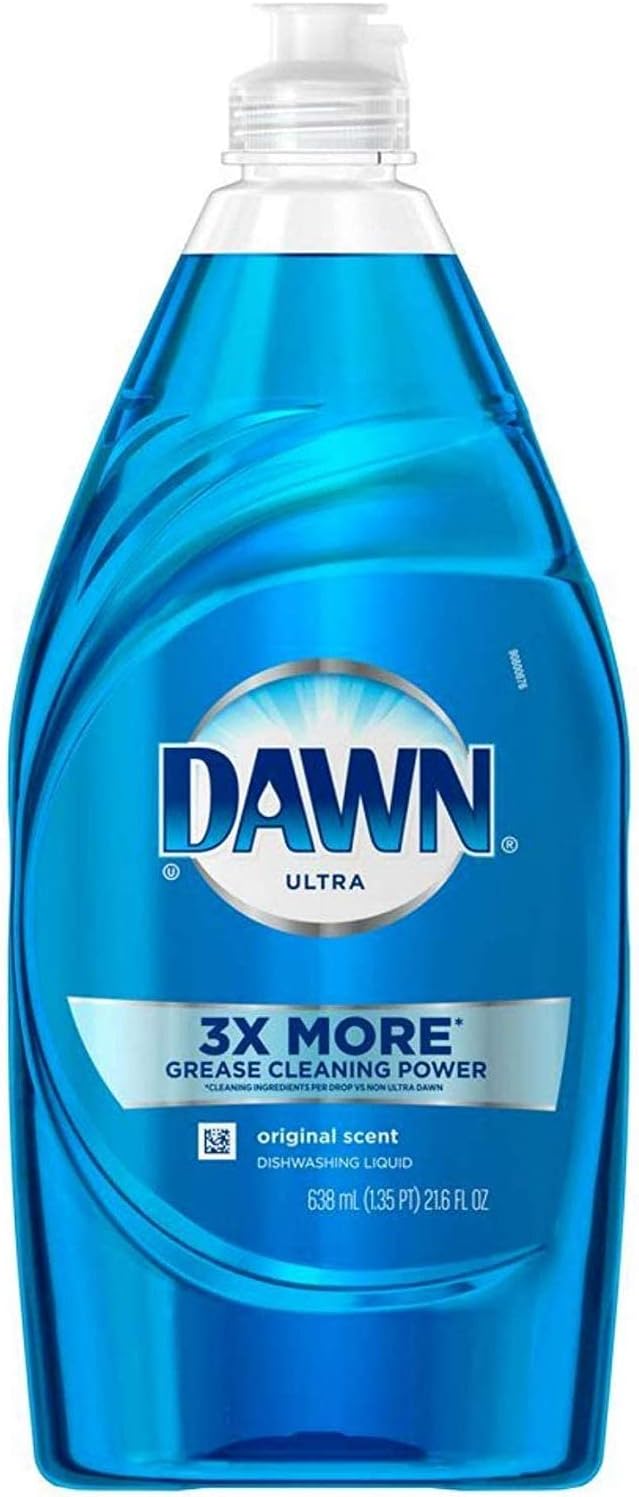 Dawn Dish Soap, 18oz, Liquid, Blue